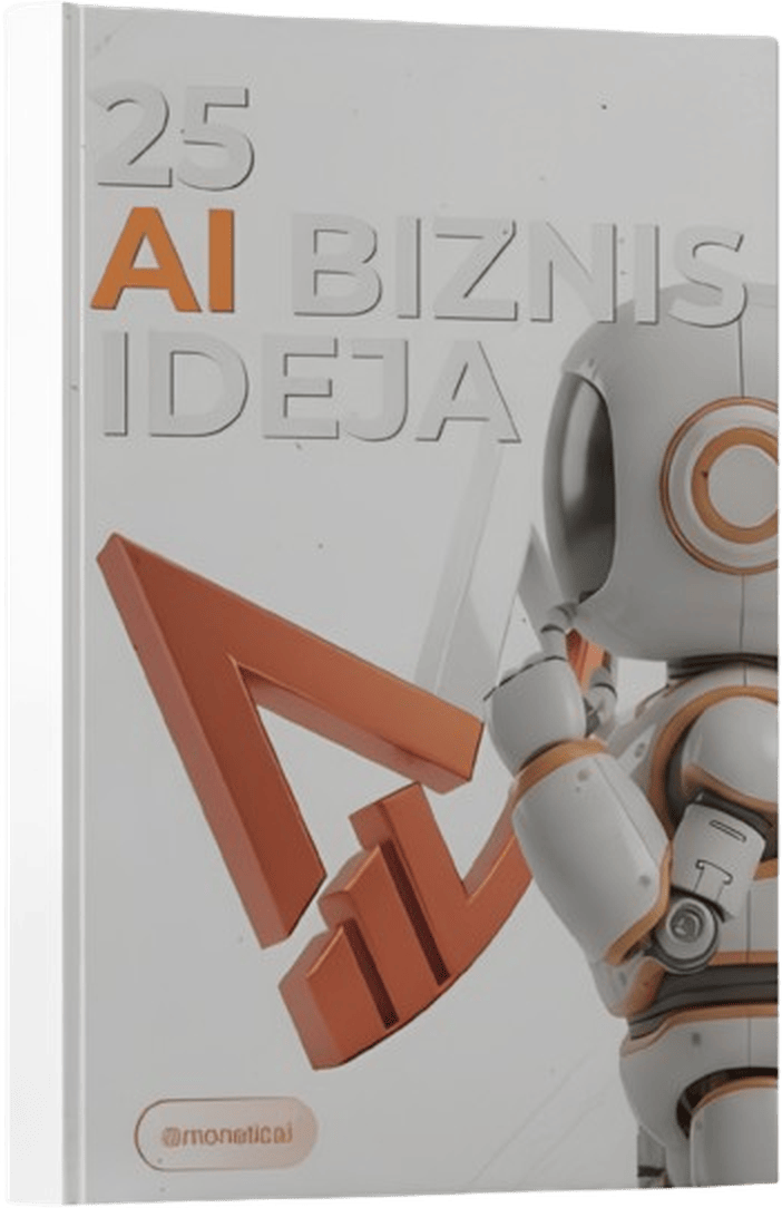 Korice e-booka 25 AI biznis ideja