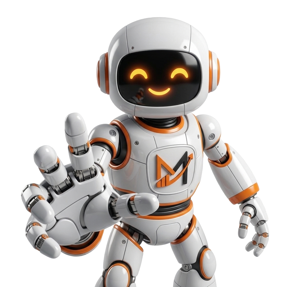 MonetiC AI robot maskota