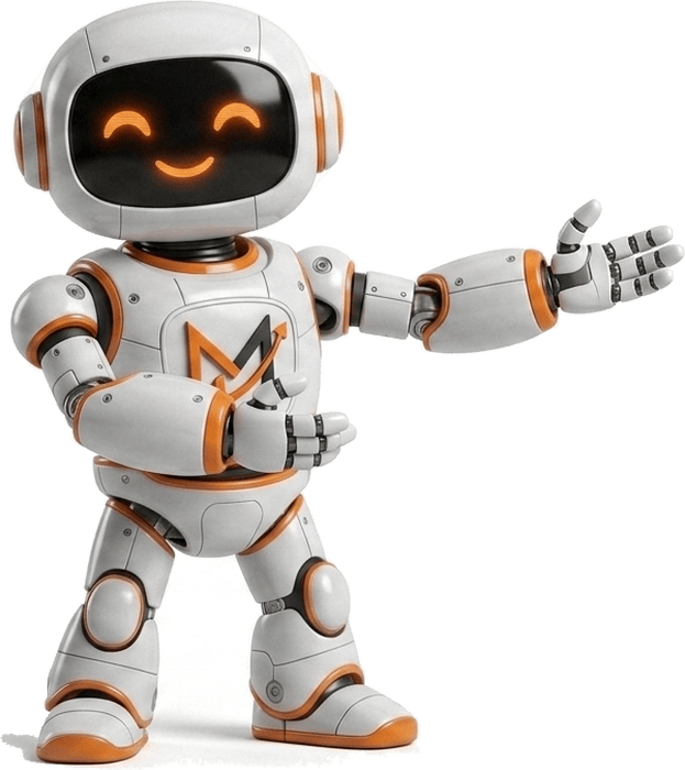 MoneticAI robot maskota